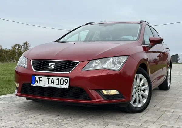 seat leon warmińsko-mazurskie Seat Leon cena 35500 przebieg: 216245, rok produkcji 2014 z Sulechów